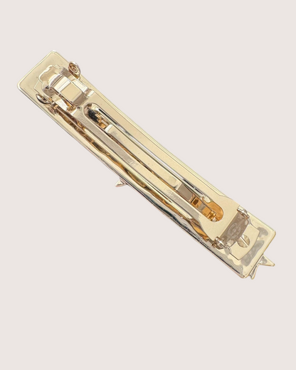 Chanel 23B Star Logo Brooch Gold One Size