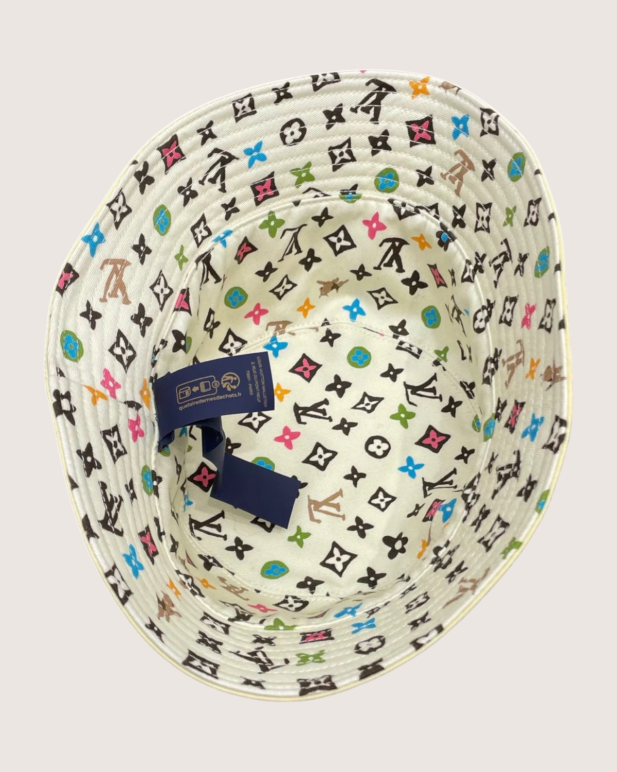 Louis Vuitton Reversible Monogram Hat White, Beige/Ecru, Multicolor One Size