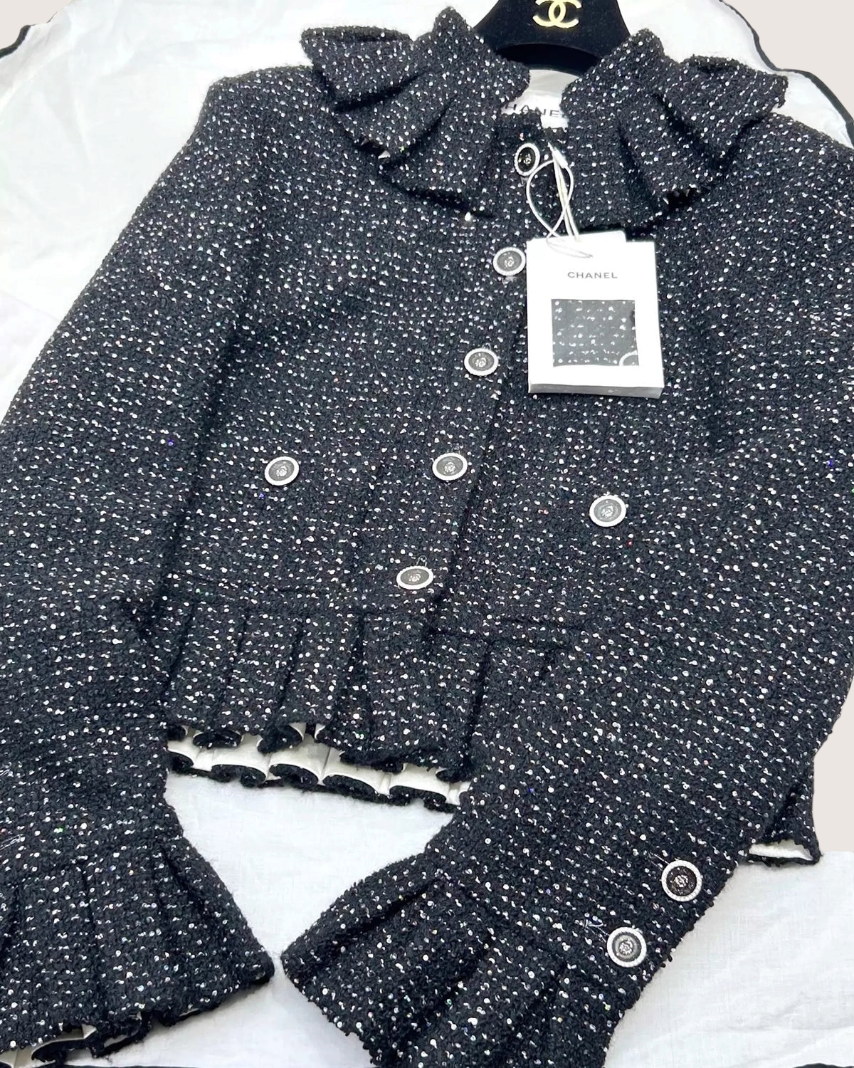 Chanel 25A Sequin Shimmer Jacket - view 3