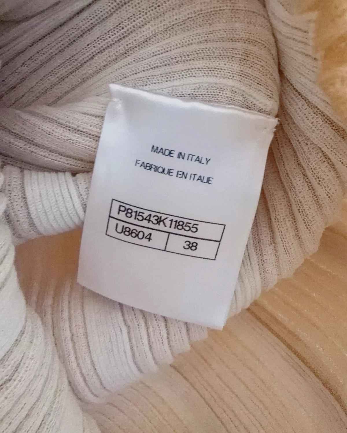 Chanel 26M Knit Short-Sleeve Top - view 4