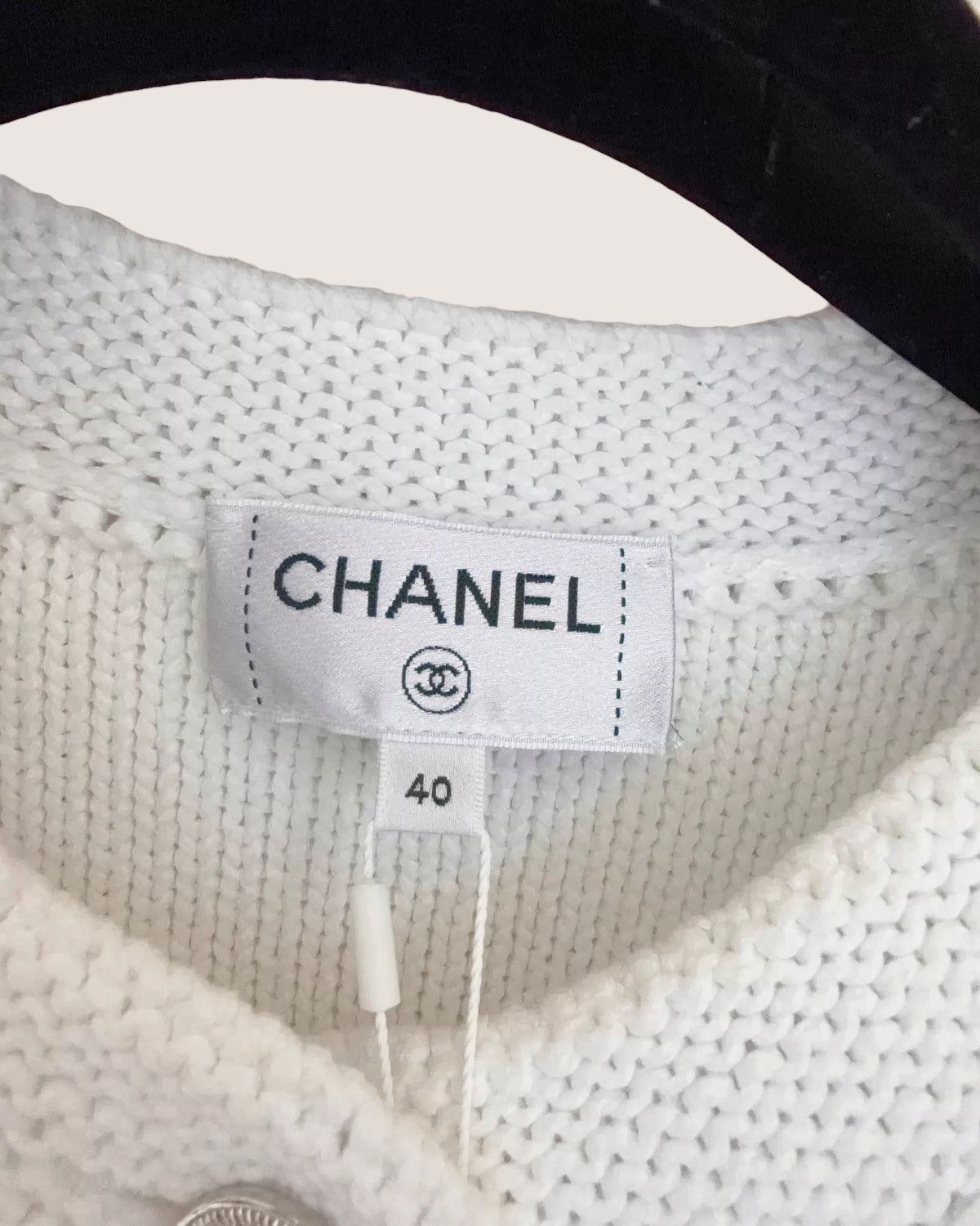Chanel 25P Knit Cardigan