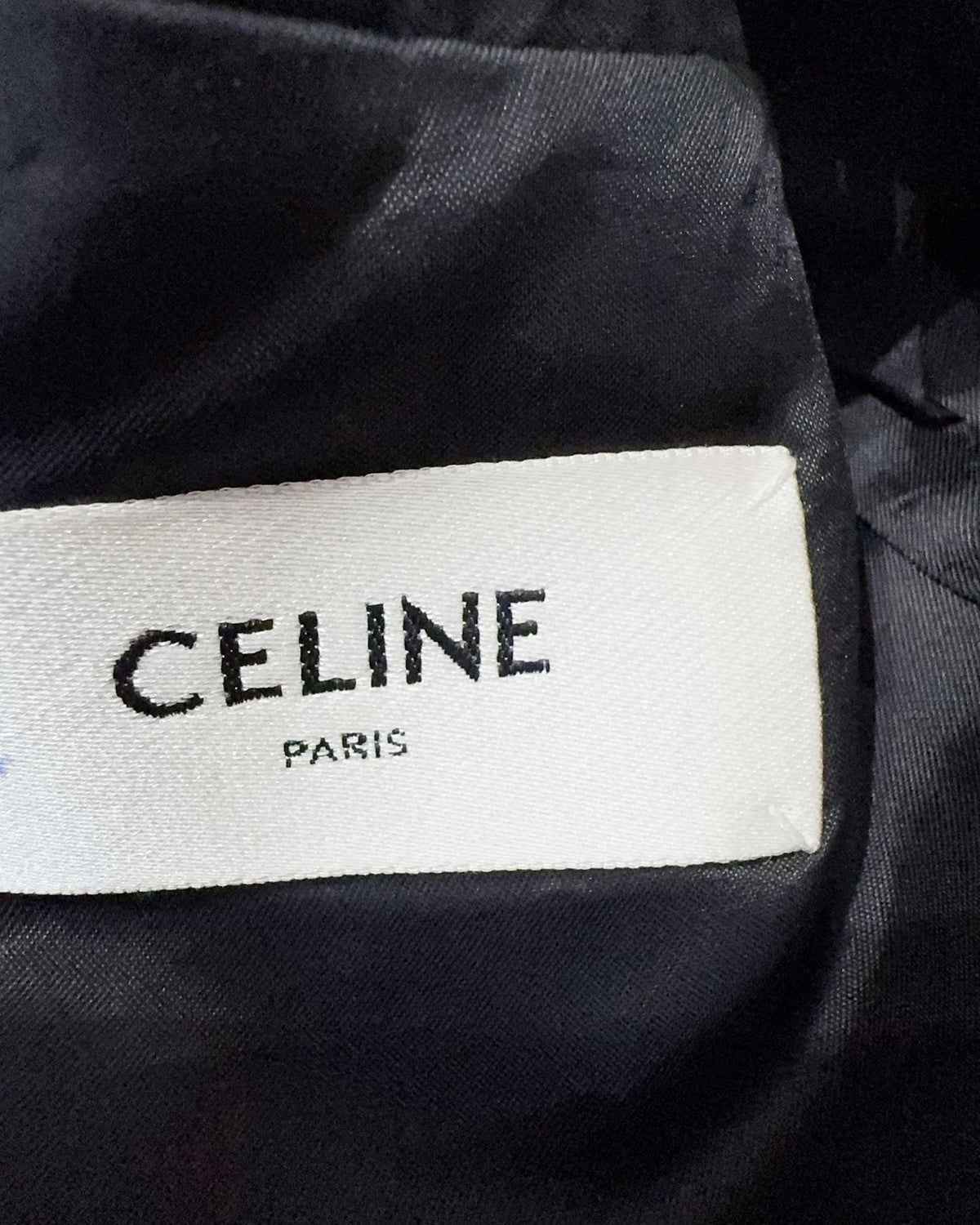 Celine Glen-Check Wool Jacket Beige/Ecru, Grey, Multicolor