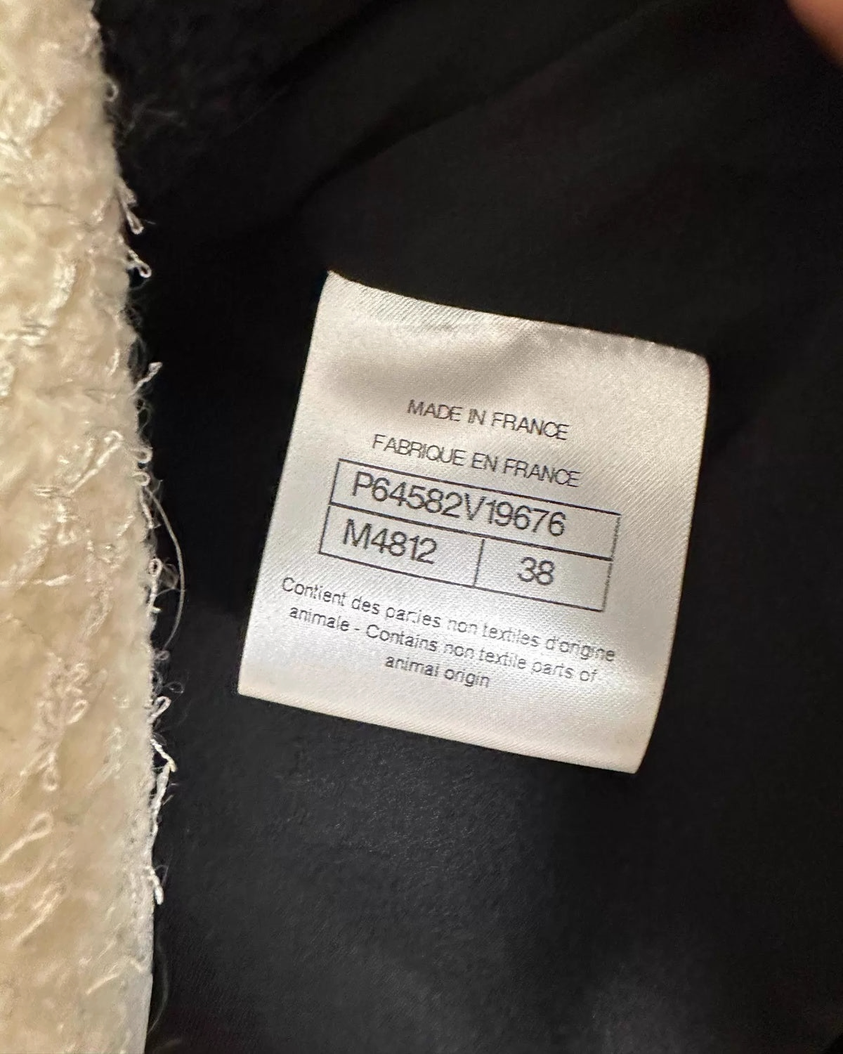 Chanel 20A Split Color Tweed Jacket - view 4
