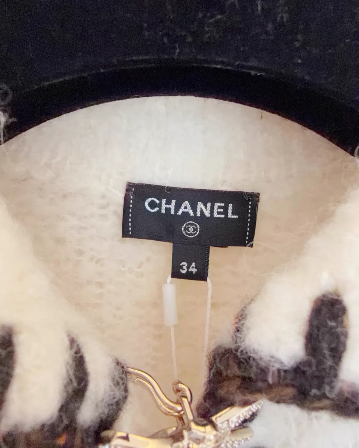 Chanel 25N Coco Neige Polo Top - view 4