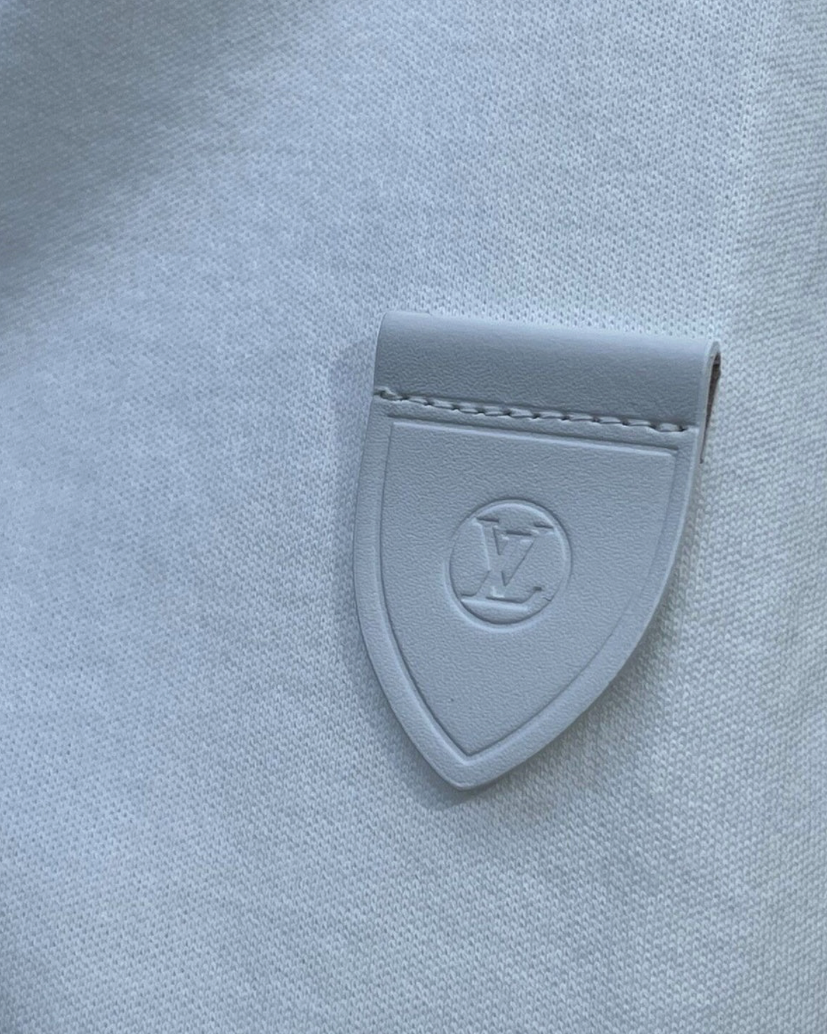 Louis Vuitton Zip-Up Hoodie White FR 36