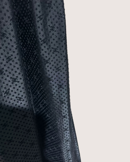 Chanel 24B Maxi Skirt Black FR 38