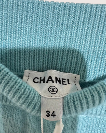 Chanel 24C Knit Cashmere Trousers - view 4