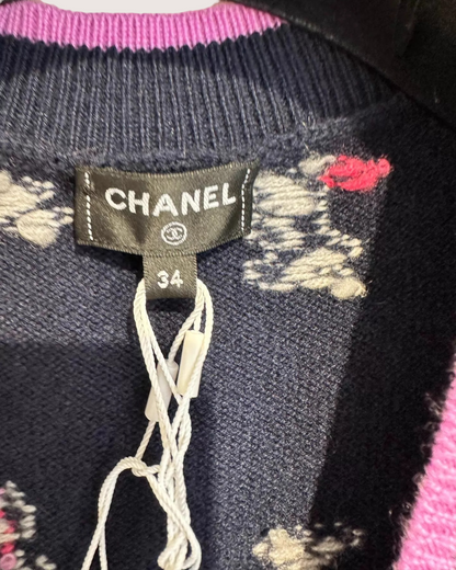 Chanel Knit Pocket Cardigan - view 4