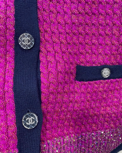 Chanel 21K Sequin Cardigan