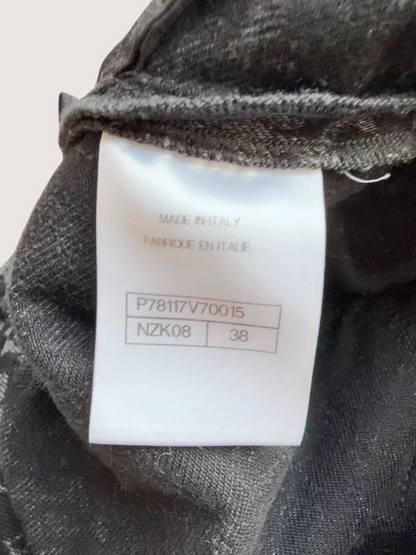 Chanel 24B Camellia Denim Trousers - view 4