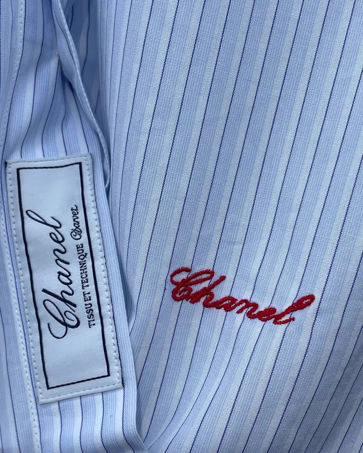 Chanel 26S Striped Shirt
