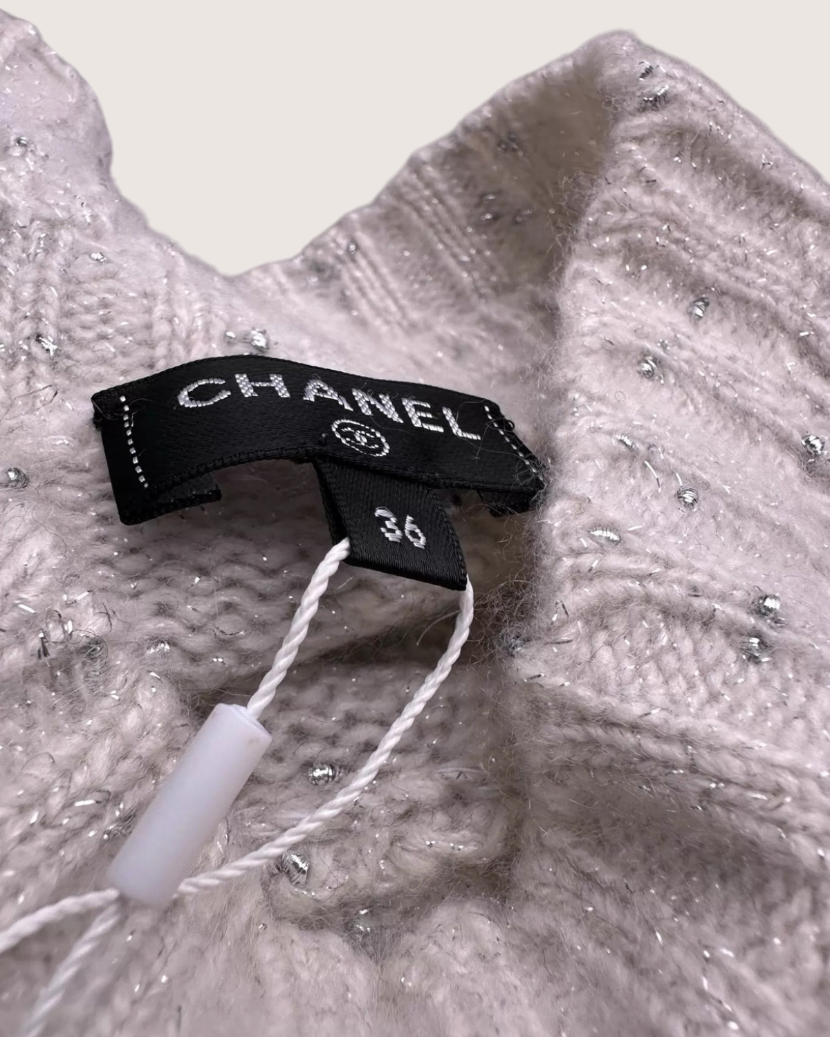 Chanel 21N Coco Neige Turtleneck Sweater