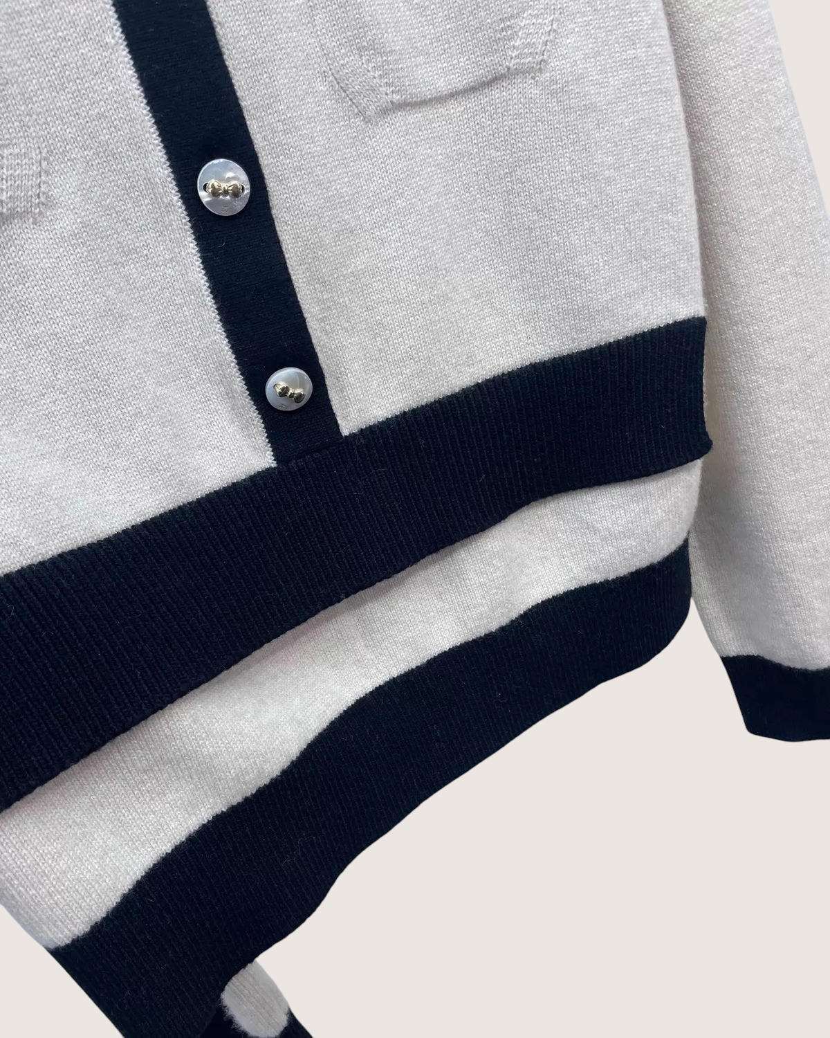 Chanel 25K Cashmere Cardigan