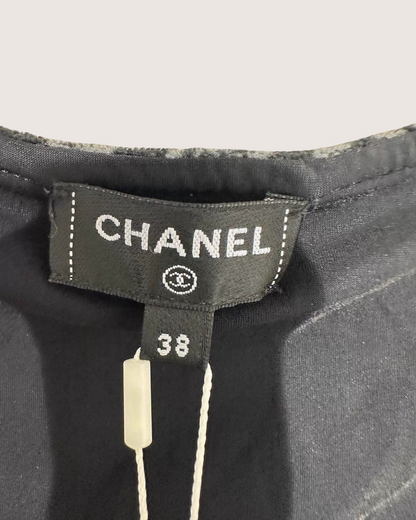 Chanel 24B CC & Camellia Monogram T-Shirt Top - view 4