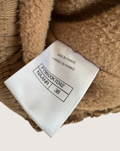 Chanel 24K CC Sweatshirt Brown, Beige/Ecru FR 38