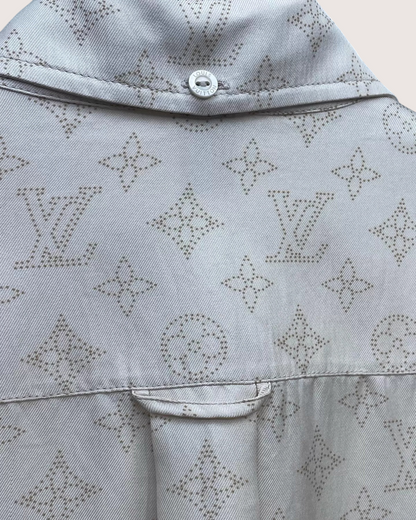 Louis Vuitton Monogram Silk Shirt - view 4