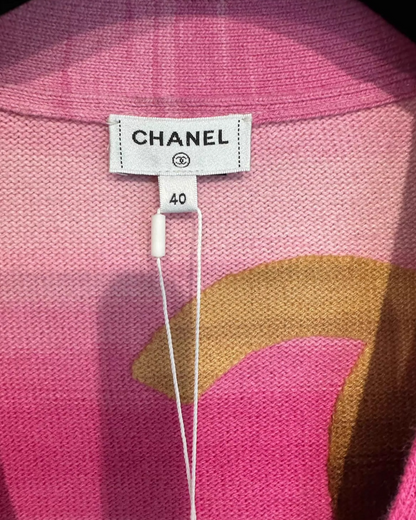 Chanel 24C CC Logo Cardigan