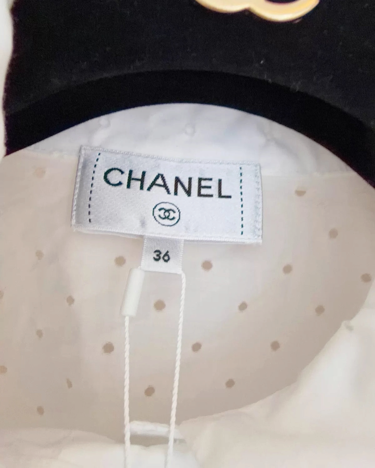 Chanel 23S Dotted Shirt