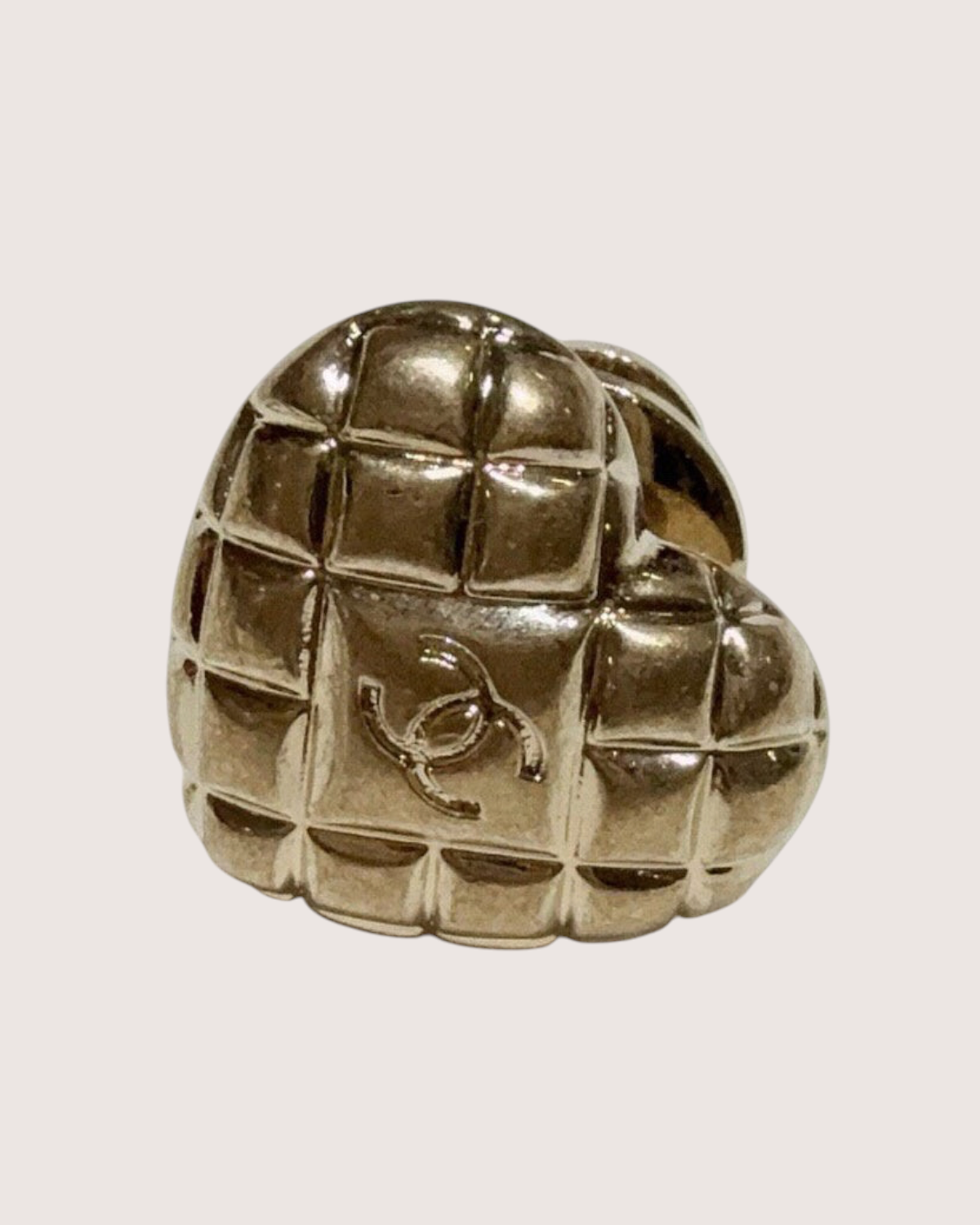 Chanel 21P Three-Piece Charm Brooch Gold One Size