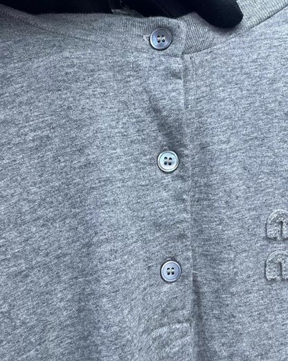 Miu Miu T-Shirt Grey, Navy IT 40