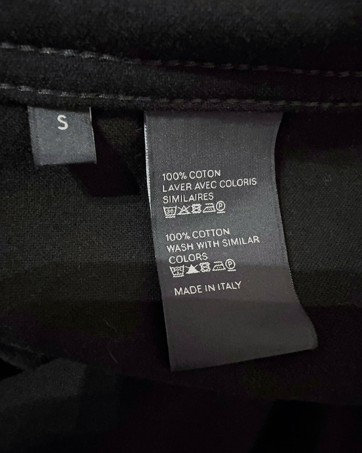 Celine Velvet Four-Pocket Dress Black FR 36
