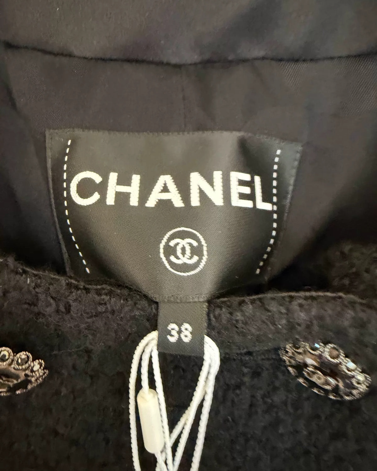Chanel 25K Four-Pocket Cashmere Jacket