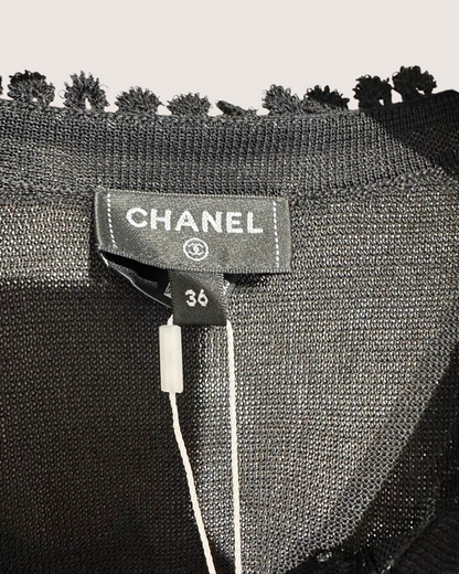 Chanel 26C Neck-Tie Blouse