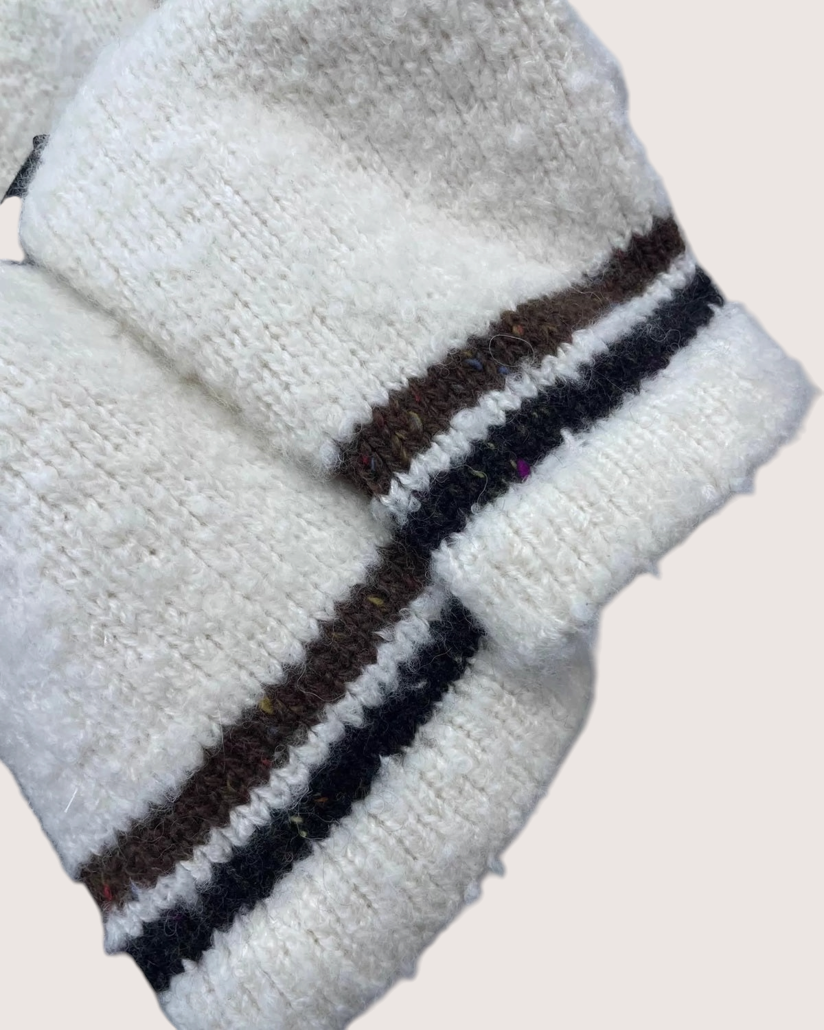 Chanel 25N Cashmere Cardigan White FR 38