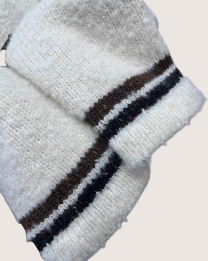 Chanel 25N Cashmere Cardigan White FR 38