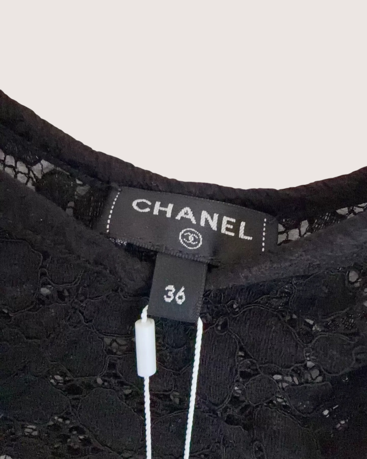 Chanel 21K Camisole Top Black FR 36