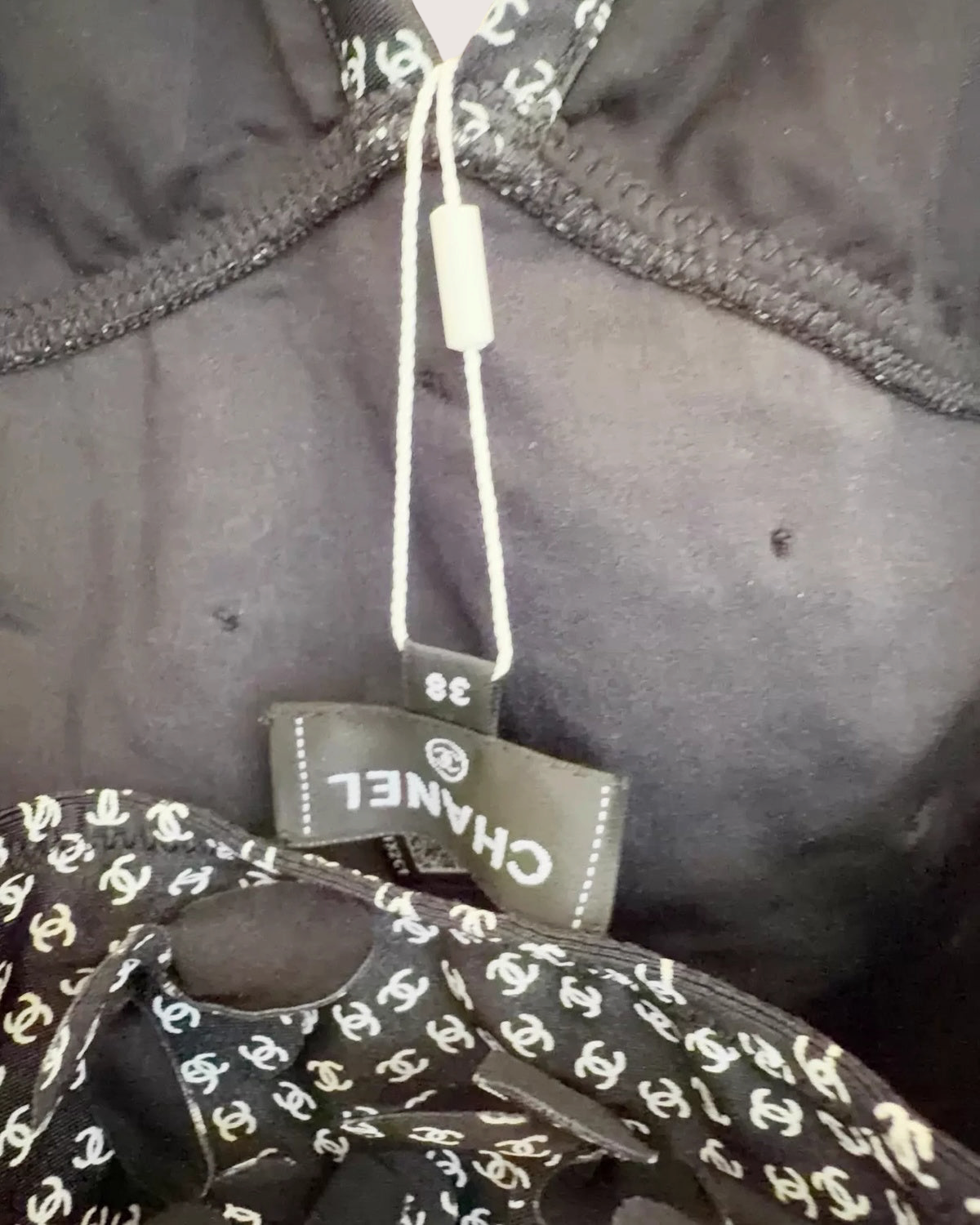 Chanel 25M Coco Beach CC Monogram Halter Top - view 4