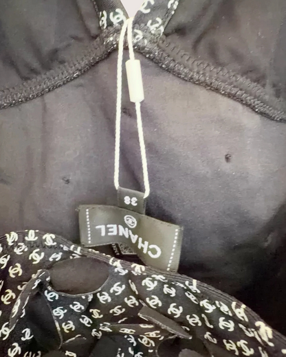 Chanel 25M Coco Beach CC Monogram Halter Top - view 4