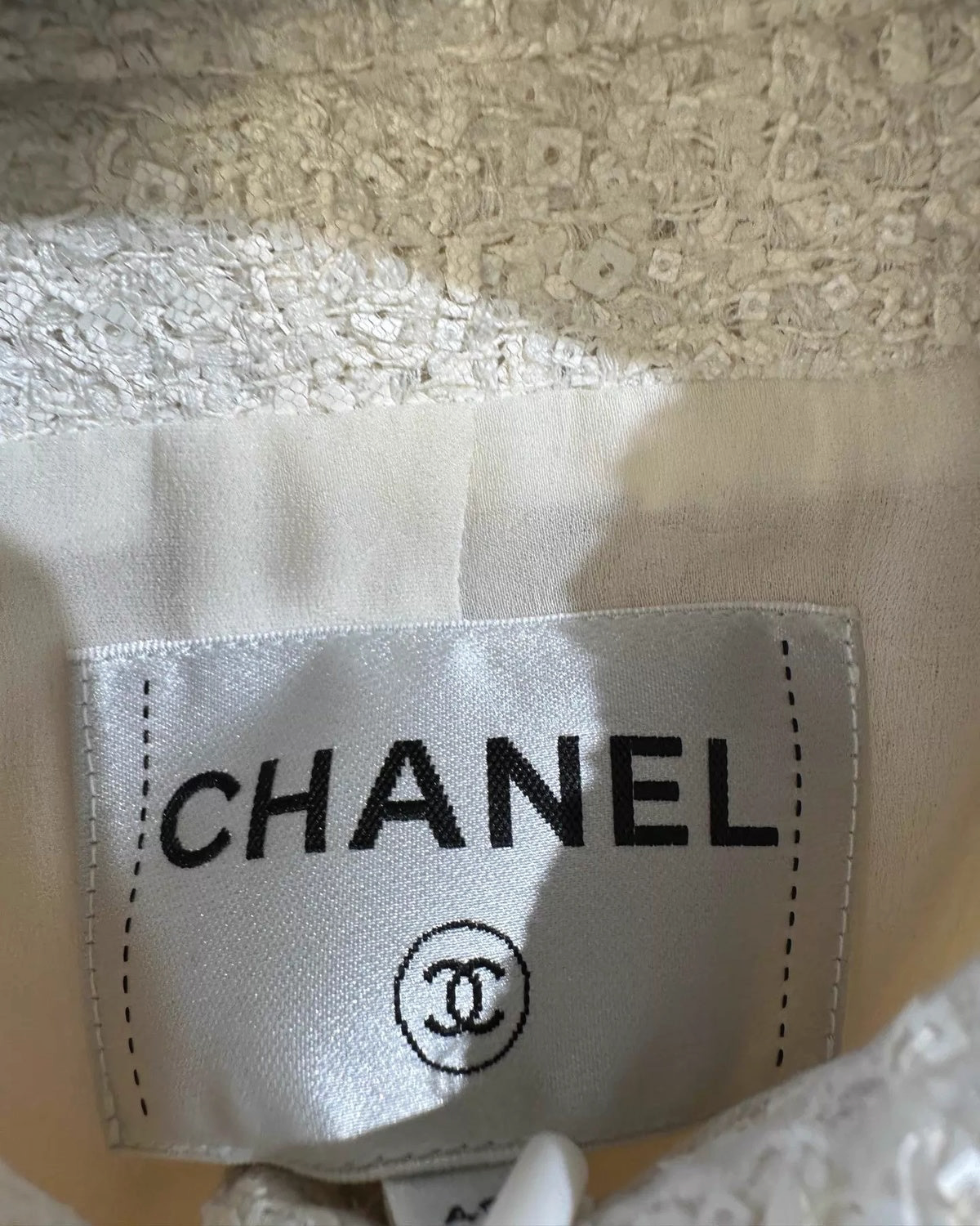 Chanel 24S Sequin Tweed Jacket Dress