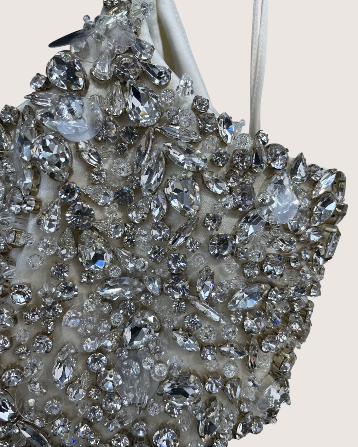 Miu Miu Crystal Strappy Mini Dress Black, White, Silver FR 38
