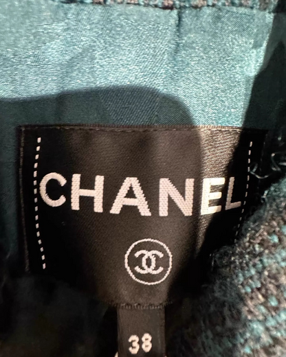 Chanel 24A Plaid Tweed Jacket