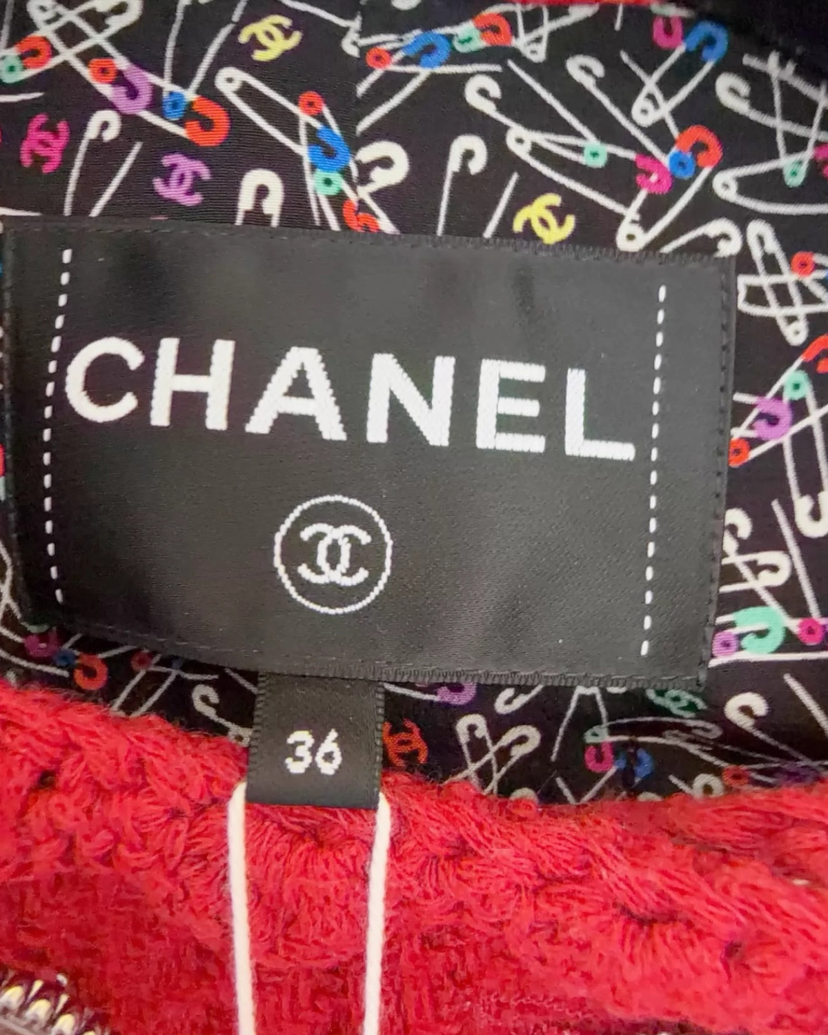 Chanel 24A Four-Pocket Tweed Jacket