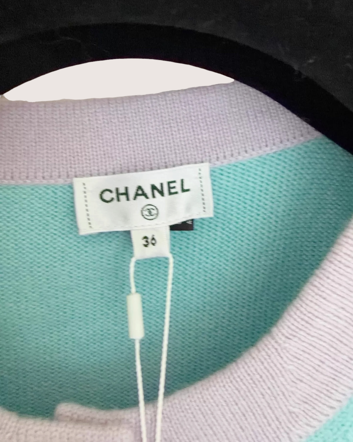 Chanel Knit Crystal Button Jacket - view 4
