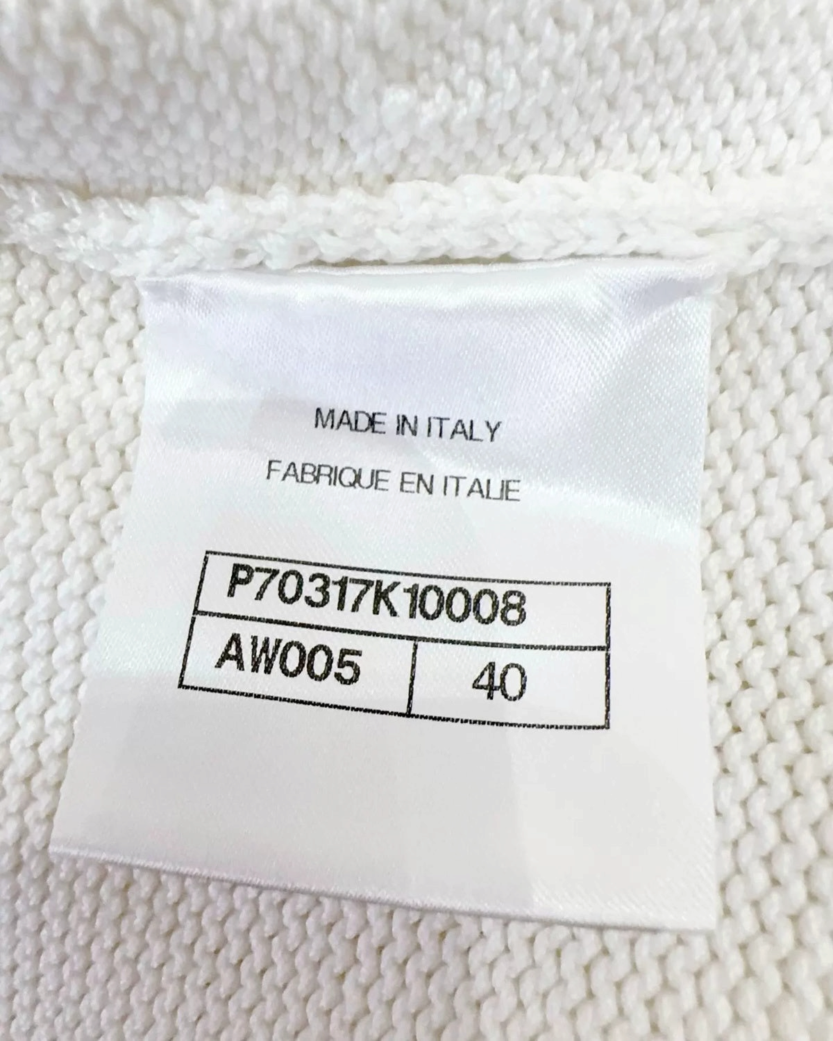 Chanel Ruffle-Tier Mini Skirt White FR 40
