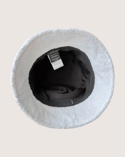 Chanel 21C Terry Cloth Logo Hat White One Size