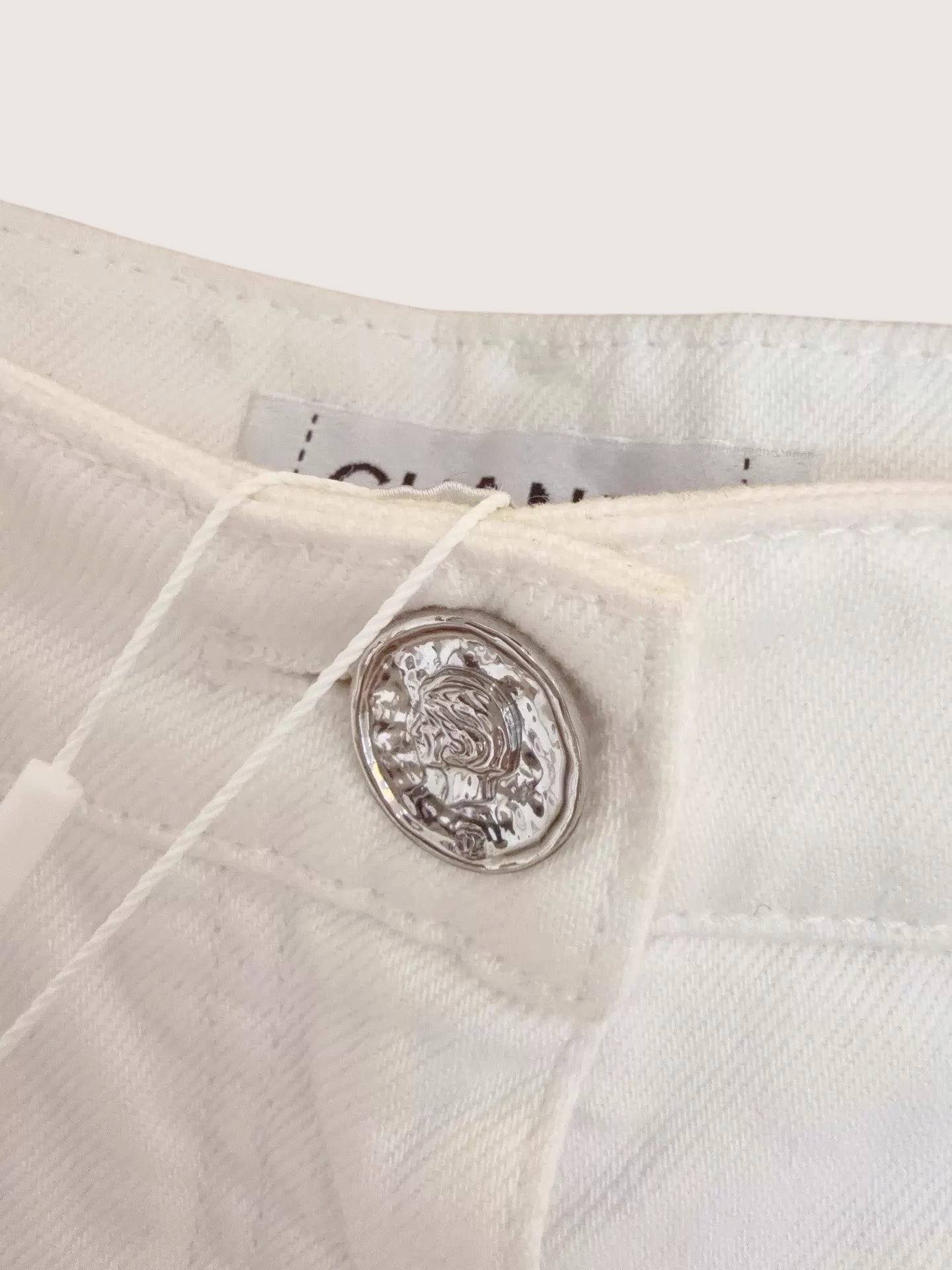 Chanel 25S Sequin Fringe Denim Jeans