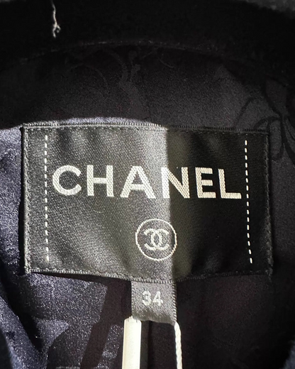 Chanel 18A Double-Breasted Blazer Jacket