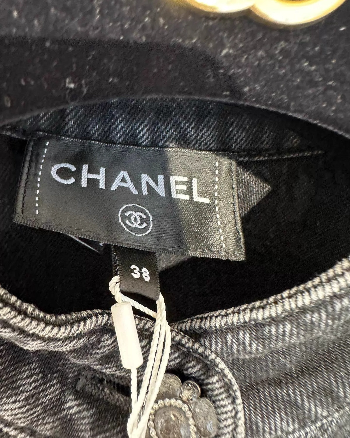 Chanel 24A Denim Vest