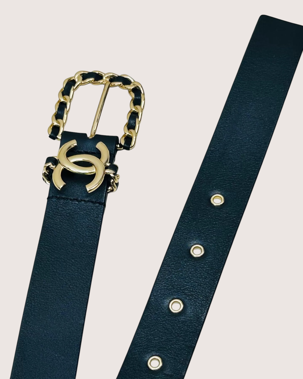 Chanel 22K CC Belt