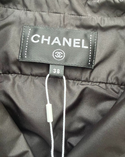 Chanel 26C Sailor-Collar Jacket Black FR 38