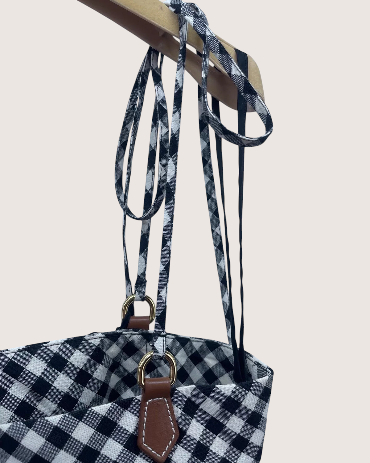 Miu Miu Gingham Mini Dress