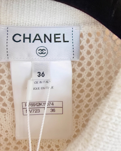 Chanel 24P Bow Monogram Jacket