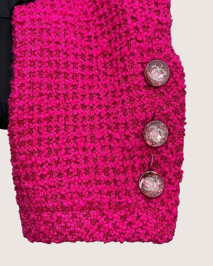 Chanel 21K Cropped Tweed Jacket