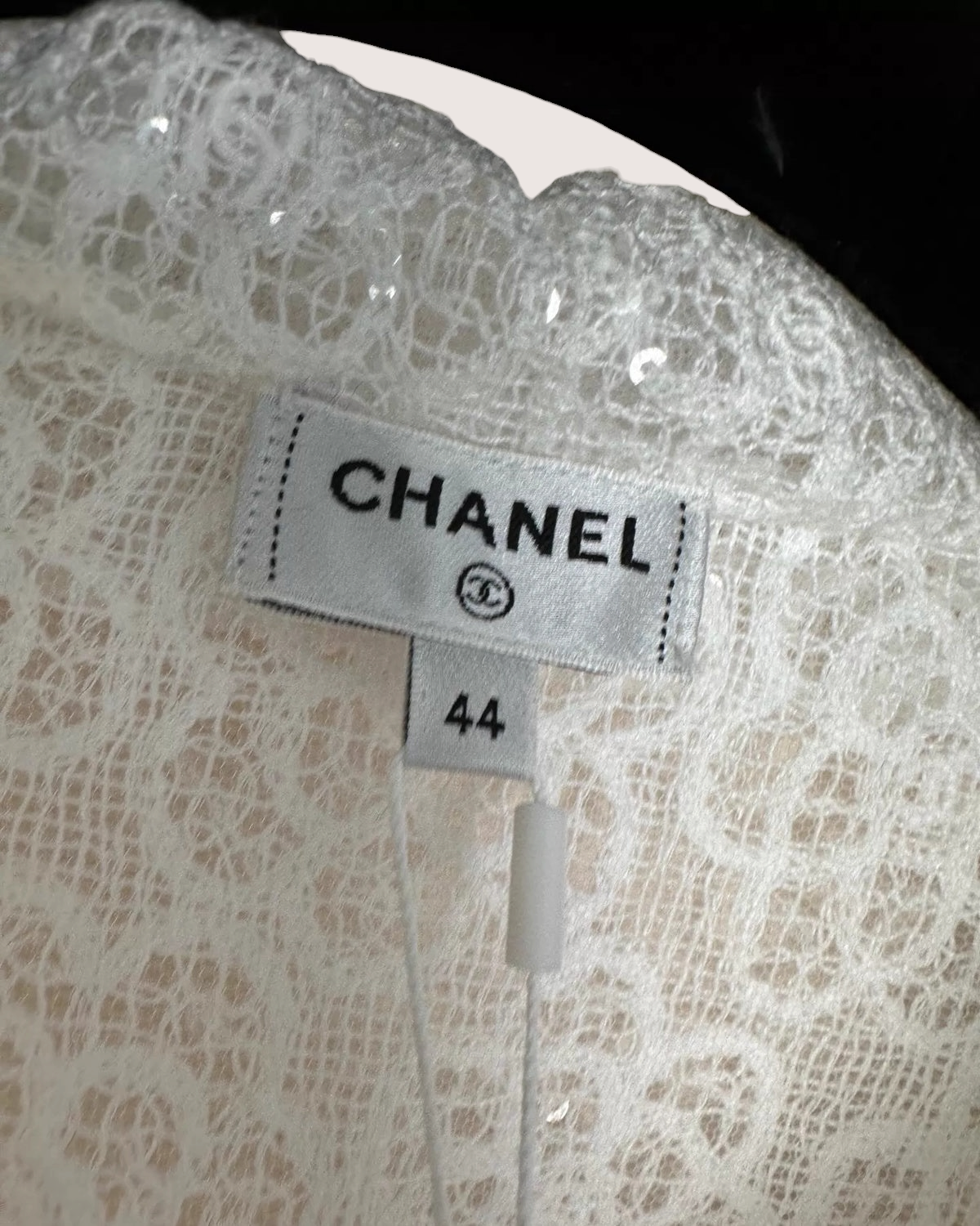 Chanel 24S Camellia Sequin Jacket