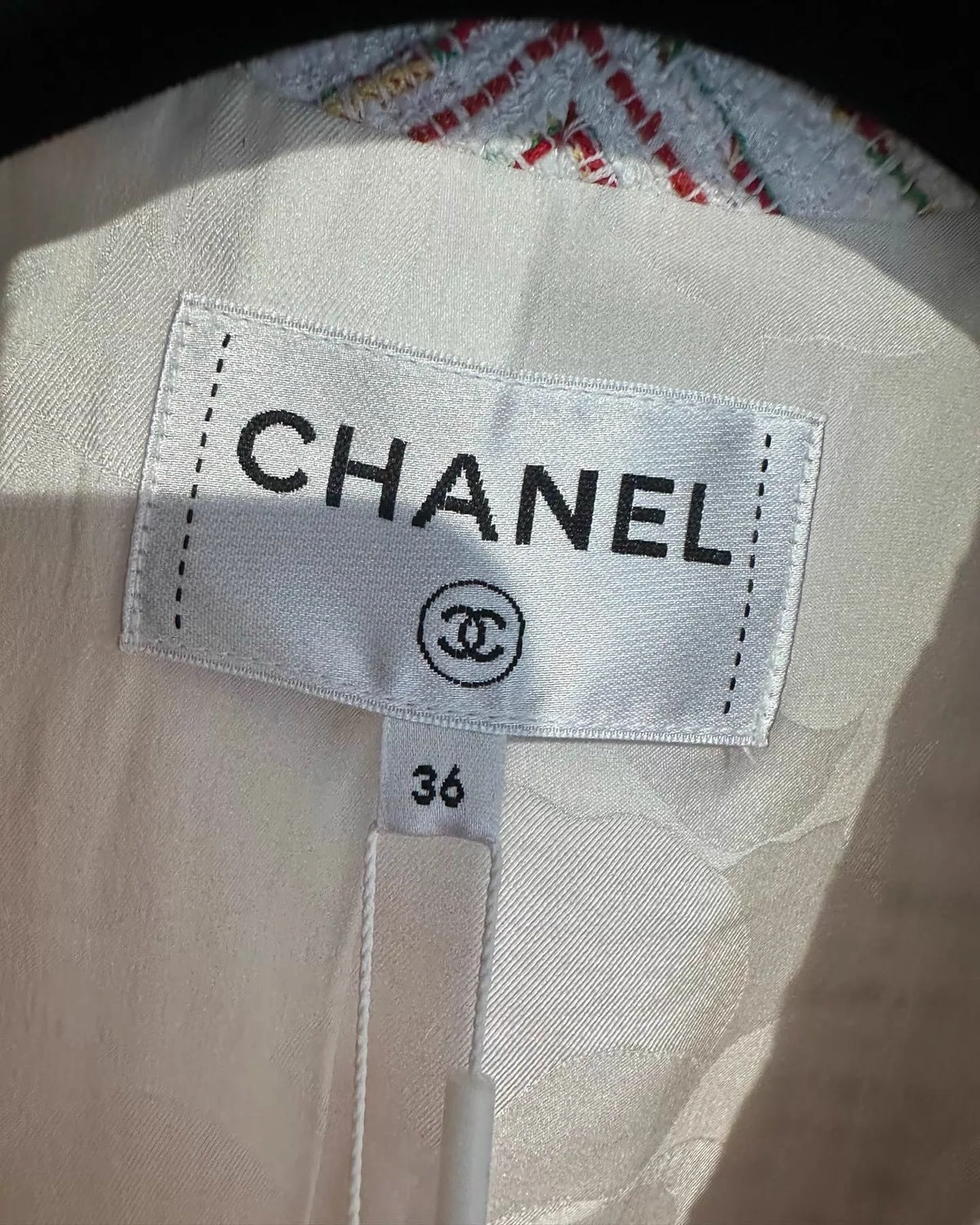 Chanel 19S Short-Sleeve Tweed Jacket
