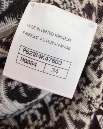 Chanel 19B Logo Cashmere Sweater - view 4